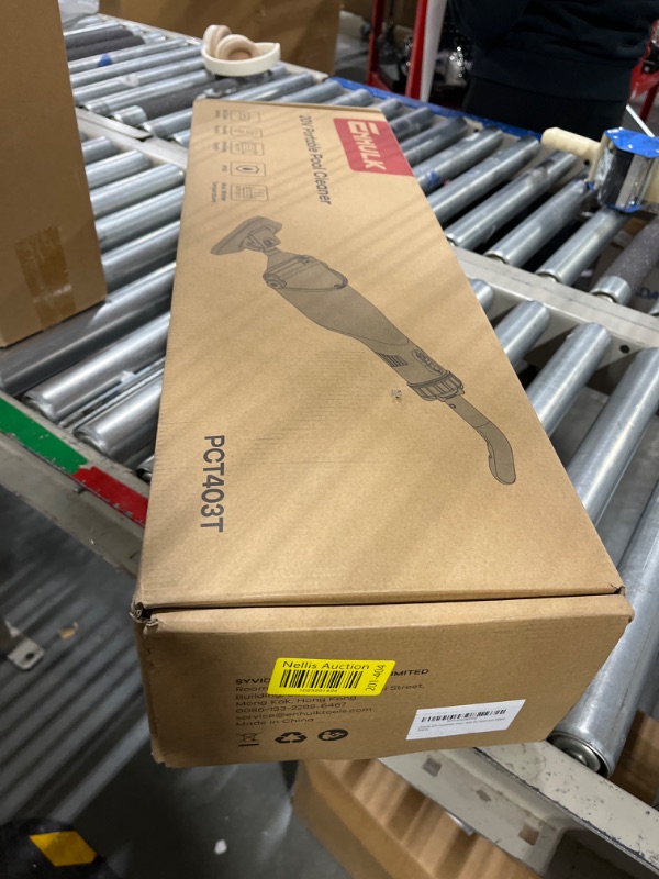 Photo 1 of Enhulk Pool Vacuum for Above Ground Pool with a Telescopic Pole, Running time up to 1H, Handheld Rechargeable Pool Cleaner with Powerful Suction up to 15.8 gallons/min, Ideal for Leaves, Debris