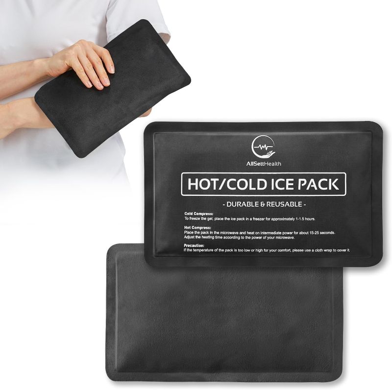 Photo 1 of  *Similar Item* Chill hot & Cold Gel Pack (5 Piece Set) 5" x 9" with Thermodynamic Logo, ice Pack for Injuries and Pain Relief Reusable, Heat Pack, Flexible ice Packs for Rehabilitation and Support 