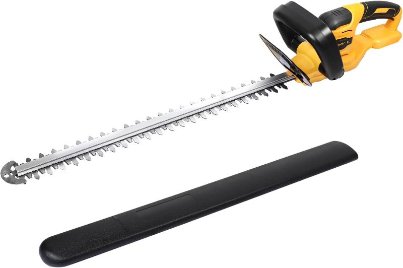 Photo 1 of Cordless Hedge Trimmer, Mellif for Dewalt 20V Max Battery (Battery NOT Included) Brushless Bush Trimmer Handheld Shrub Trimmer w/ 22'' Dual-Action Blade & 3/5" Cutting Capacity & 1500RPM & Safety Lock
