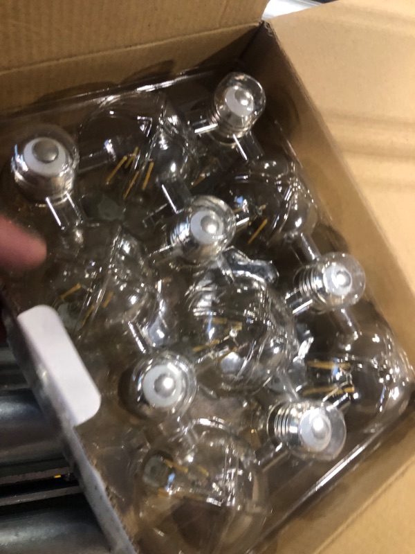 Photo 2 of 12 Pack 100 Watt Led Bulbs, 9W Led Edison Light Bulbs 100 watt Incandescent Bulbs Equivalent, 4000K with E26 Standard Base, 120V Input Not Dimmable, High CRI 90, Flicker Free
