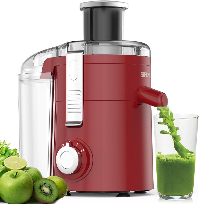 Photo 1 of **New Open**SiFENE Compact Juicer Machine with 2.5" Wide Chute, High-Speed, Easy-to-Use, Space-Saving, Easy Clean & BPA-Free for Juicing Beginners, Satisfying Juice Cravings in No Time