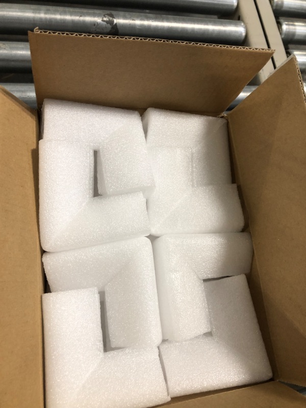 Photo 1 of 24Pcs Edge Foam Protection Corners for TV Frame Photo Mirror,Packing Foam Corner Protectors for Shipping Moving Foam Packing Material for Shipping