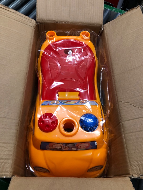 Photo 3 of **USED ITEM** ** NEEDS TWO NEW  WHEELS** Lil' Rider Kids Push Car – Scoot and Ride Car Walker with Steering Wheel, Lights, Sounds, Music for Babies and Toddlers – Learning to Walk Toys