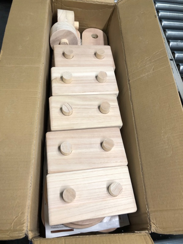 Photo 1 of Avrsol Kids Balance Beam Wooden 5 Stepping Stones Montessori Furniture Balance Board For Toddlers Kids Play Gym