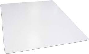 Photo 1 of Dimex 46"x 60" Clear Rectangle Office Chair Mat for Hard Floors