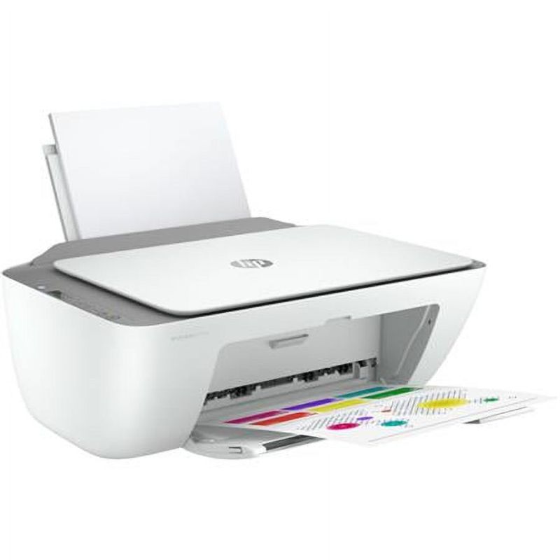 Photo 1 of HP DeskJet 2755e Wireless Color All-in-One Printer with bonus 3 months Instant Ink with HP+ (26K67A)