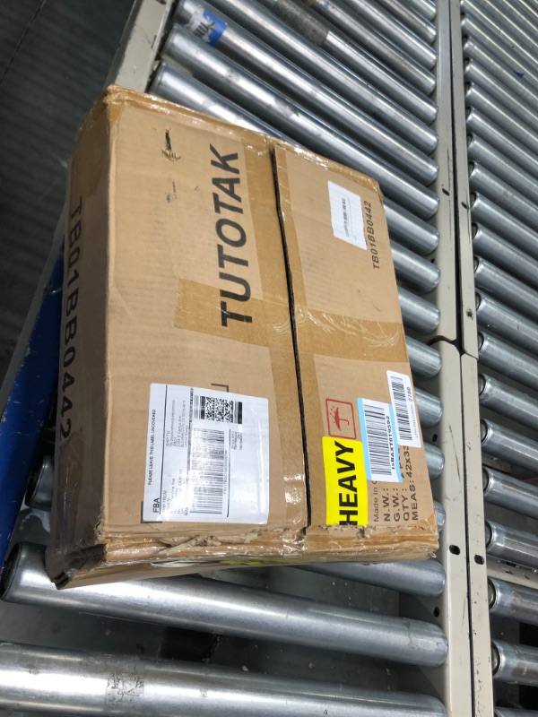 Photo 1 of TUTOTAK Set of 2 C Shaped End Table with Charging Station, Tv Tray Table with 2 USB Ports and Outlets, Couch Table, Snack Table, Sofa Side Table for Small Spaces, Living Room, Bedroom TB01BB0442 2 Brown