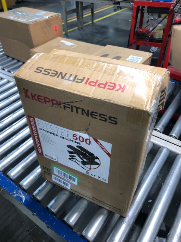 Photo 1 of KeppiFitness Steppers for Exercise at Home, Mini Stair Stepper Machine with 350LB Maximum Capacity,Mini Stepper with Resistance Bands for Cardio Fitness Full Body Workout