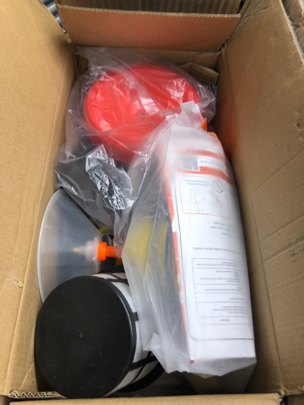 Photo 1 of 4.2 Gallon Battery Powered Backpack Sprayer - 8 Nozzles, 240ml Measuring Bottle, 100PSI Cutoff Pressure, Long Battery Life, Wide Mouth, High-Pressure Spray Hose, Trigger Lock, Pressure Knob Controller