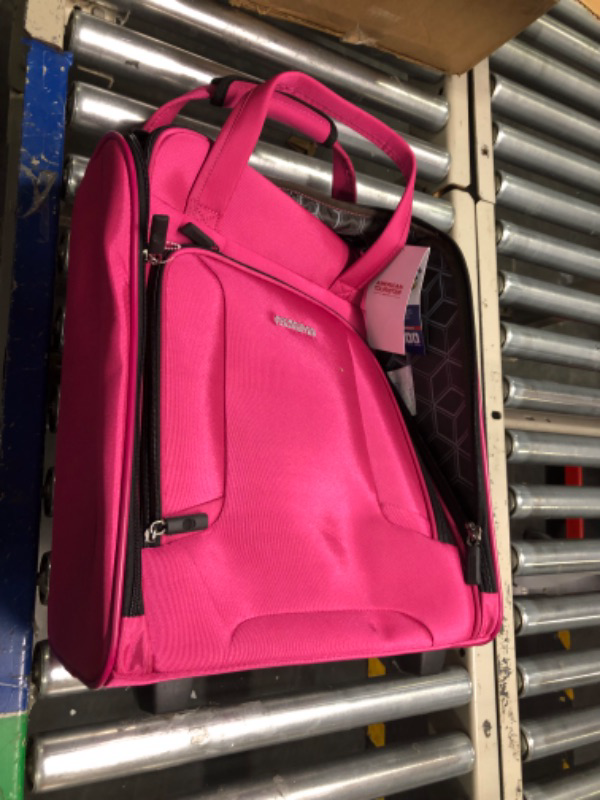 Photo 3 of American Tourister 4 Kix Expandable Softside Luggage, Pink, Underseater Underseater Pink