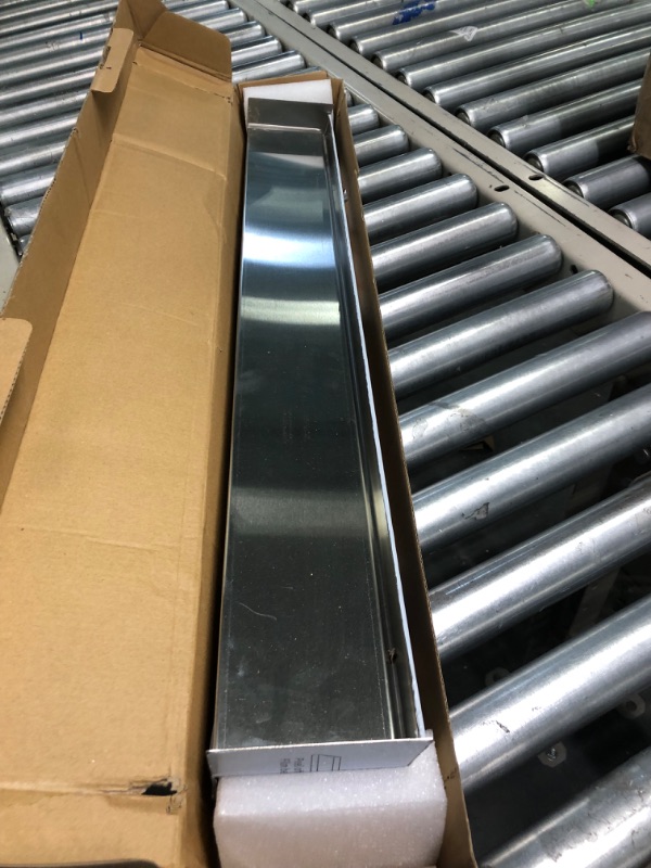 Photo 1 of 30" Upgrade Stainless Steel Stove Top Shelf, Magnetic Shelf for Kitchen Stove/Oven, Over The Stove Spice Rack Organizer, Back of Oven Shelf for Top Of Stove with Border All Around, Silver 30" Silver