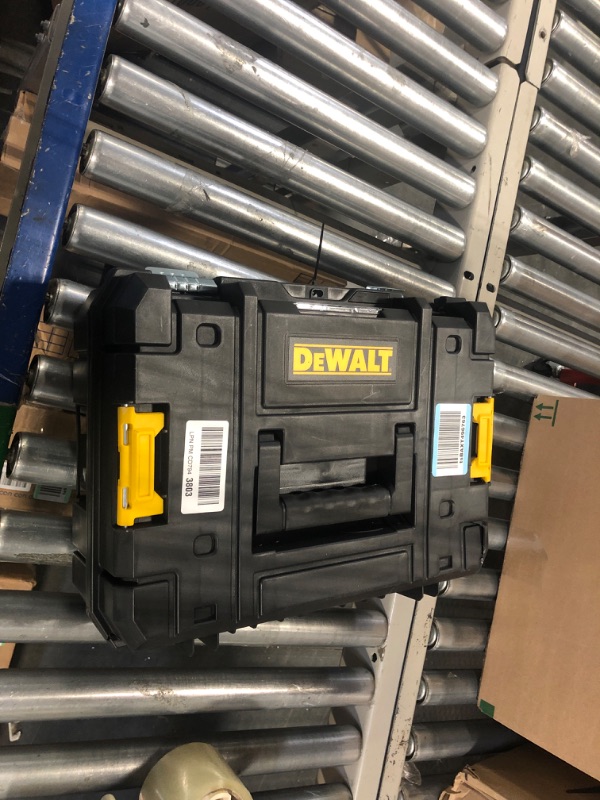 Photo 2 of DEWALT Tool Box, TSTAK II, Flat Top (DWST17807) , Black Flat Top Toolbox