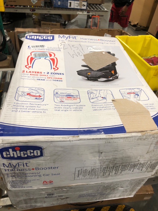 Photo 1 of Chicco MyFit Harness + Booster Car Seat, Fathom