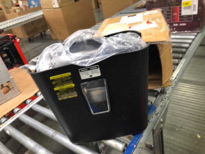 Photo 1 of Amazon Basics 12-Sheet Cross-Cut Paper and Credit Card Home Office Shredder