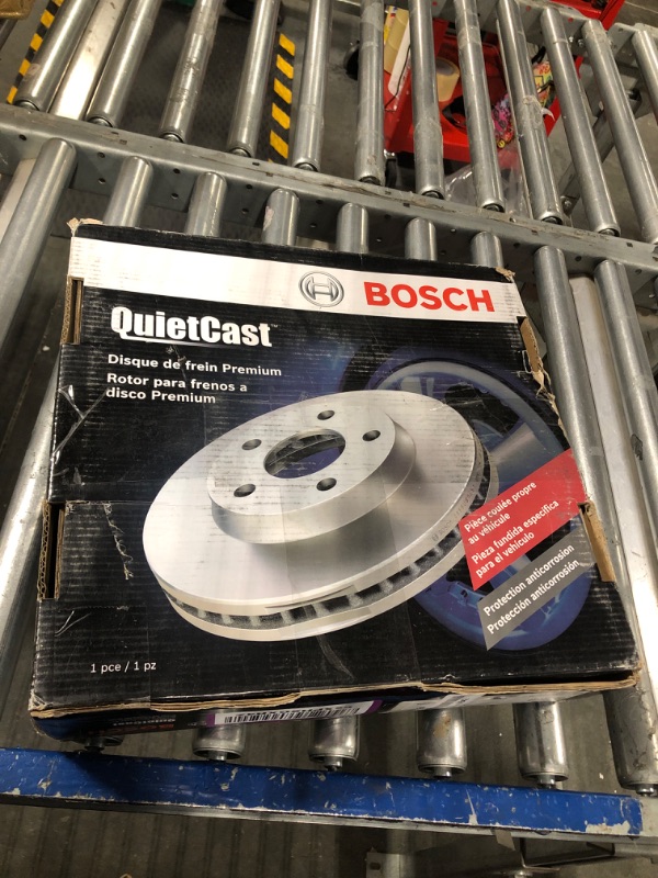 Photo 2 of Bosch 20010316 QuietCast Premium Disc Brake Rotor - Compatible With Select Ford Explorer, Explorer Sport Trac; Mercury Mountaineer; REAR - Single