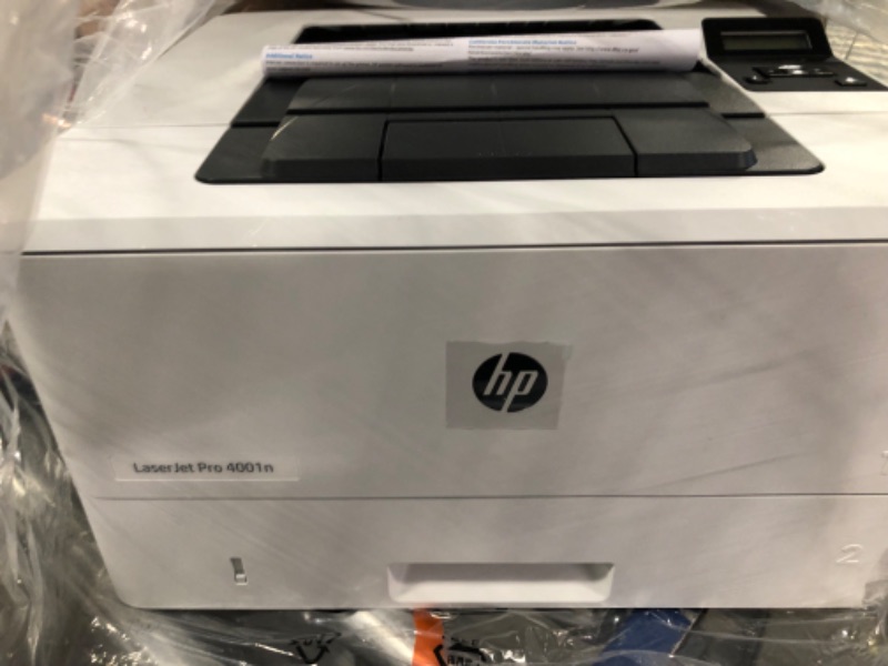 Photo 4 of HP LaserJet Pro 4001n Black & White Printer