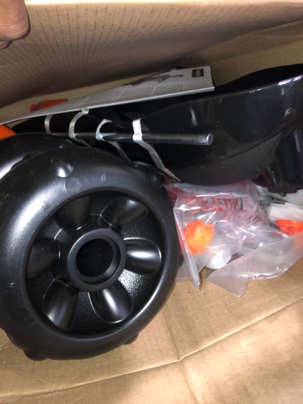 Photo 1 of Fisher-Price Harley-Davidson Tricycle with Handlebar Grips and Storage Area, Multi-Terrain Tires, Tough Trike [Amazon Exclusive]