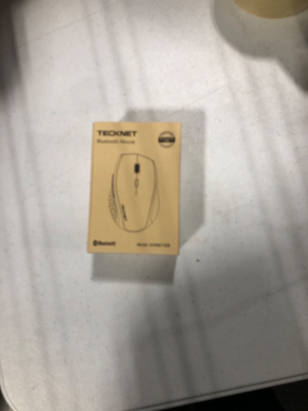 Photo 2 of **USED** Bluetooth Wireless Mouse, TECKNET 3200 DPI Computer Mouse, 24-Month Battery Life and 6 Adjustable DPI Levels, 6 Buttons Compatible with Ipad Pro/ Laptop/Surface Pro/Windows Computer/Chromebook-Black