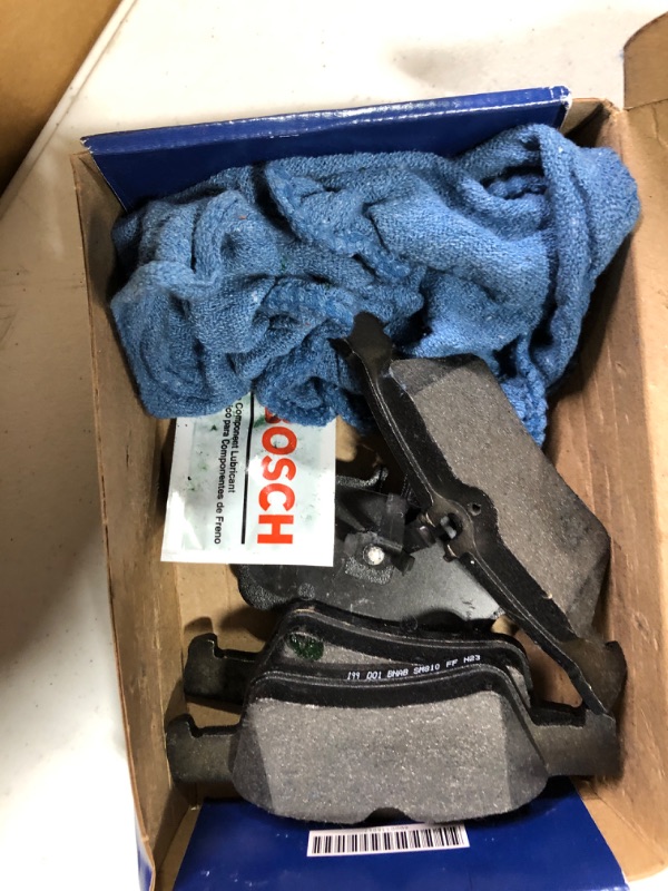 Photo 1 of Bosch BE986 Blue Disc Brake Pad Set - REAR