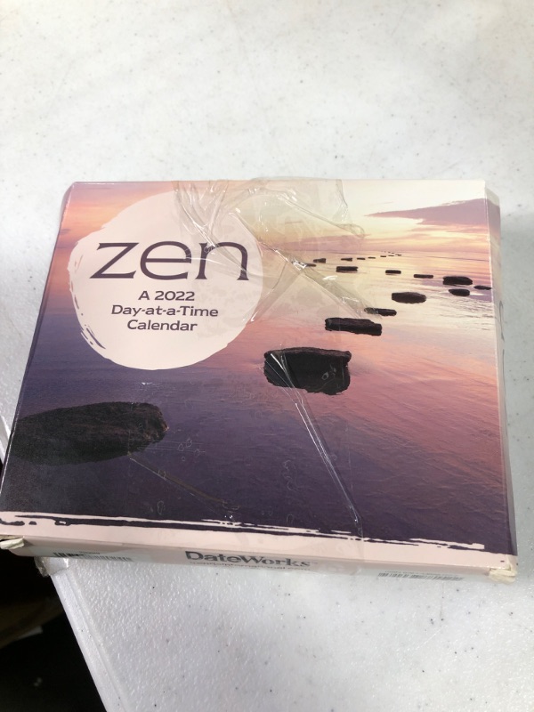 Photo 3 of 2022 Zen Day-at-a-Time Box Calendar