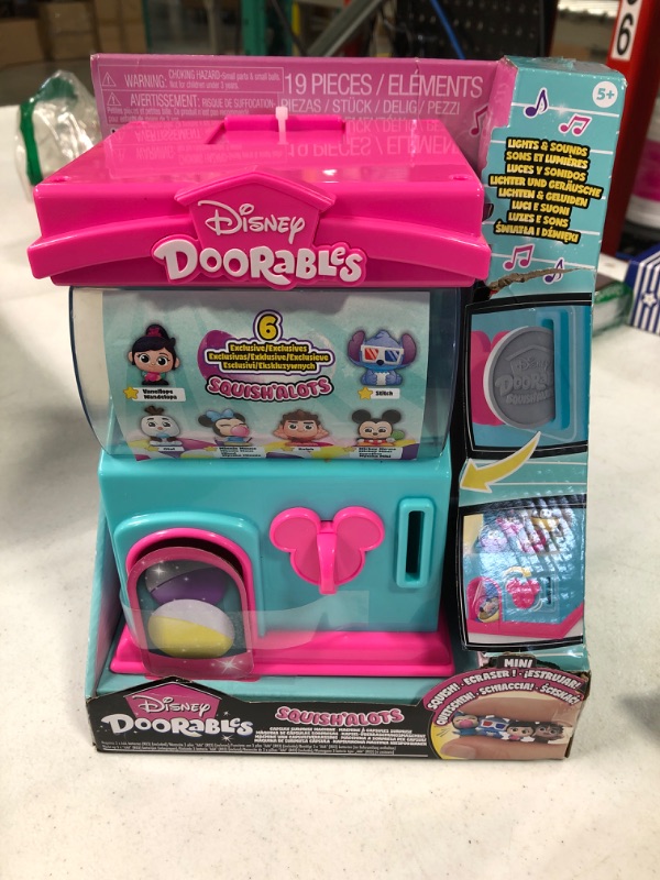 Photo 2 of Disney Doorables Squish’alots Squish Machine and Collectible Blind Bag Figures, Officially Licensed Kids Toys for Ages 5 Up by Just Play