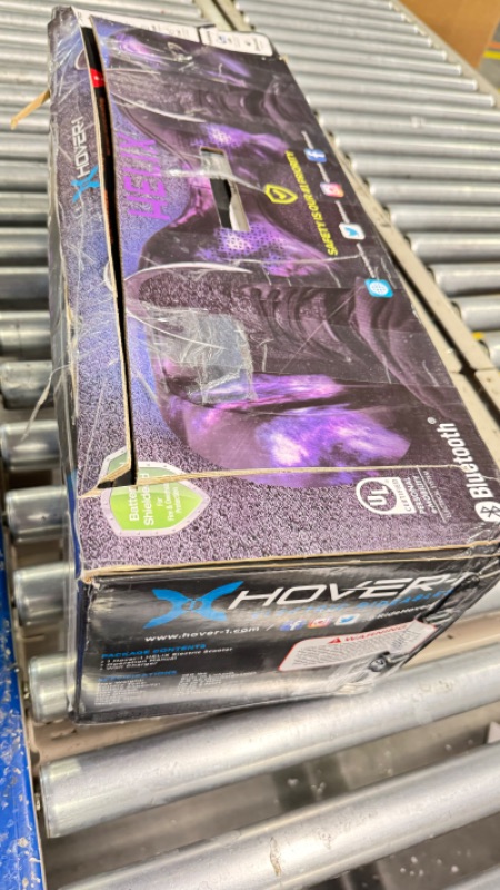 Photo 1 of ***FOR PARTS ONLY***
Hover-1 Helix Electric Hoverboard | 7MPH Top Speed, 4 Mile Range, 6HR Full-Charge, Built-in Bluetooth Speaker, Rider Modes: Beginner to Expert Hoverboard Galaxy
