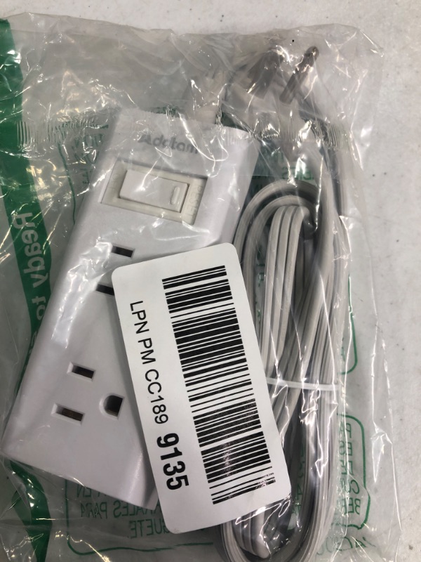 Photo 1 of Cruise Essentials - Flat Plug Power Strip, Addtam 5 ft Ultra Flat Extension Cord with 6 Outlets Extender, No Surge Protector for Cruise Ship, Travel, Dorm, Home Office, ETL Listed Ultra Thin Plug