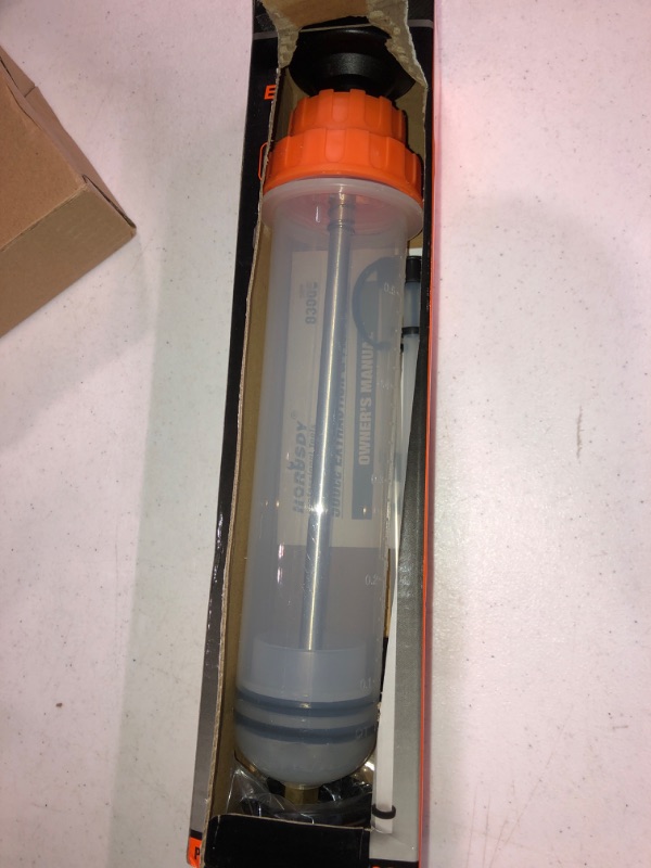 Photo 1 of HORUSDY 500CC Fluid Extractor Automotive, Oil Extractor/Oil Syringe, Fluid Syringe Pump Manual Suction Vacuum Fuel Car Transfer