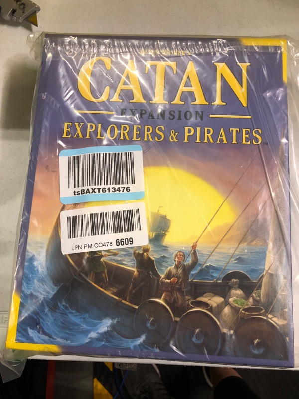 Photo 2 of Catan Explorers and Pirates Board Game Expansion | Board Game for Adults and Family | Adventure Board Game | Ages 12+ | for 3 to 4 Players | Average Playtime 90 Minutes | Made by Catan Studio