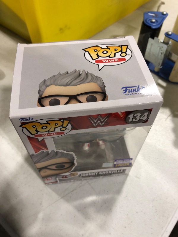 Photo 3 of Funko Pop! WWE: Johnny Knoxville - 2023 Summer Convention Exclusive
SMALL DAMAGE ON BOX