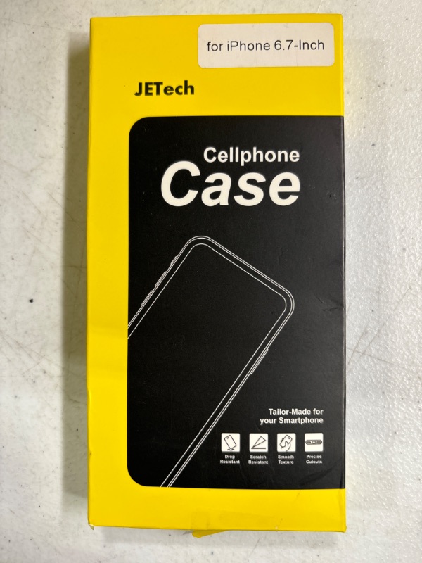 Photo 5 of JETech Magnetic Silicone Case for iPhone 12 Pro Max 6.7-Inch, Compatible with MagSafe, Phone Cover with Camera Lens Full Protection (Black)
MINOR DAMAGE ON BOX