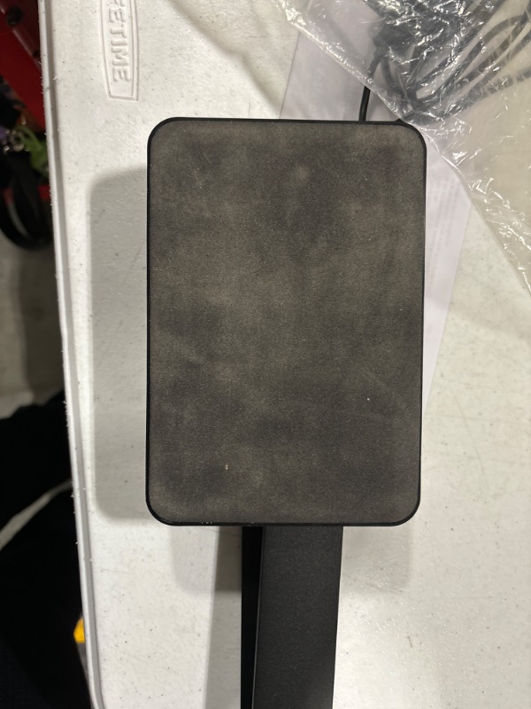 Photo 1 of Desk Lamp with Wireless Charger, Touch Control Wireless Charging Lamp, LED Desk Lamp with USB Charging Port, Stepless Dimming Desk Light with 5 Color Modes, Eye Caring Office Lamp for Reading, Study Black 3.0 Pro
BOTTOM HAS MINOR DAMAGE