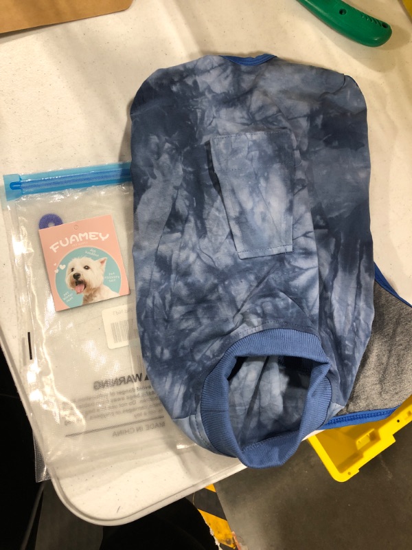 Photo 2 of *****Unknown size*****FUAMEY Recovery Suit for Dogs,Spay Suit for Female Dog,Neuter Suit for Male Dogs,Onesie Body Suits After Surgery,Puppy Cone E-Collar Alternative,Pet Abdominal Wounds Prevent Licking Surgical Shirts