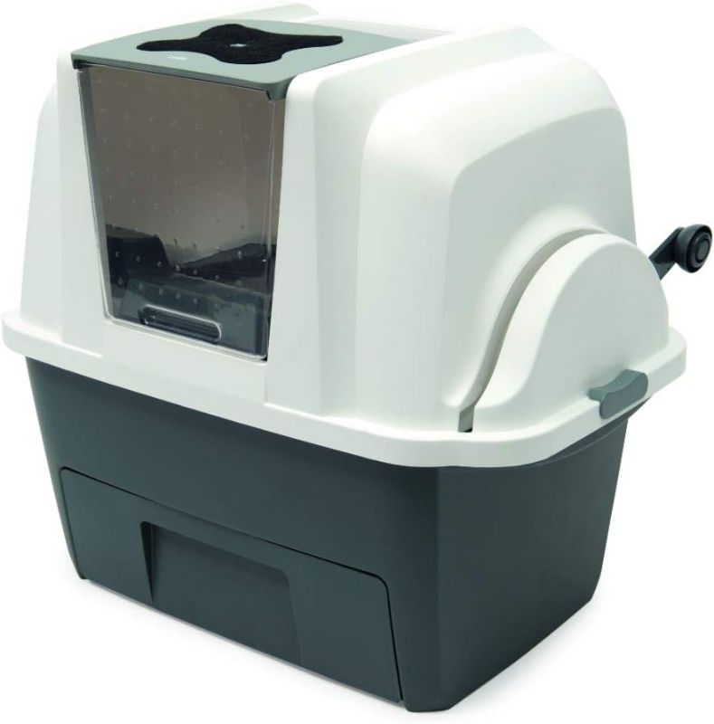 Photo 2 of  ** DOOR MINIOR DAMAGE **Catit Smartsift Automatic Sifting Cat Litter Box