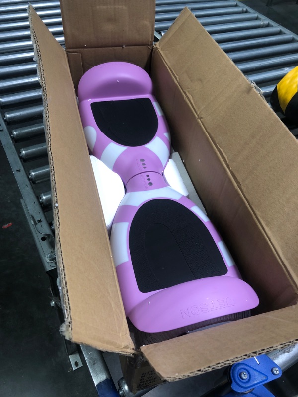 Photo 3 of Jetson All Terrain Hoverboard with LED Lights, LED Light-up Wheels, Self-Balancing Hoverboard with Active Balance Technology, Ages 12+