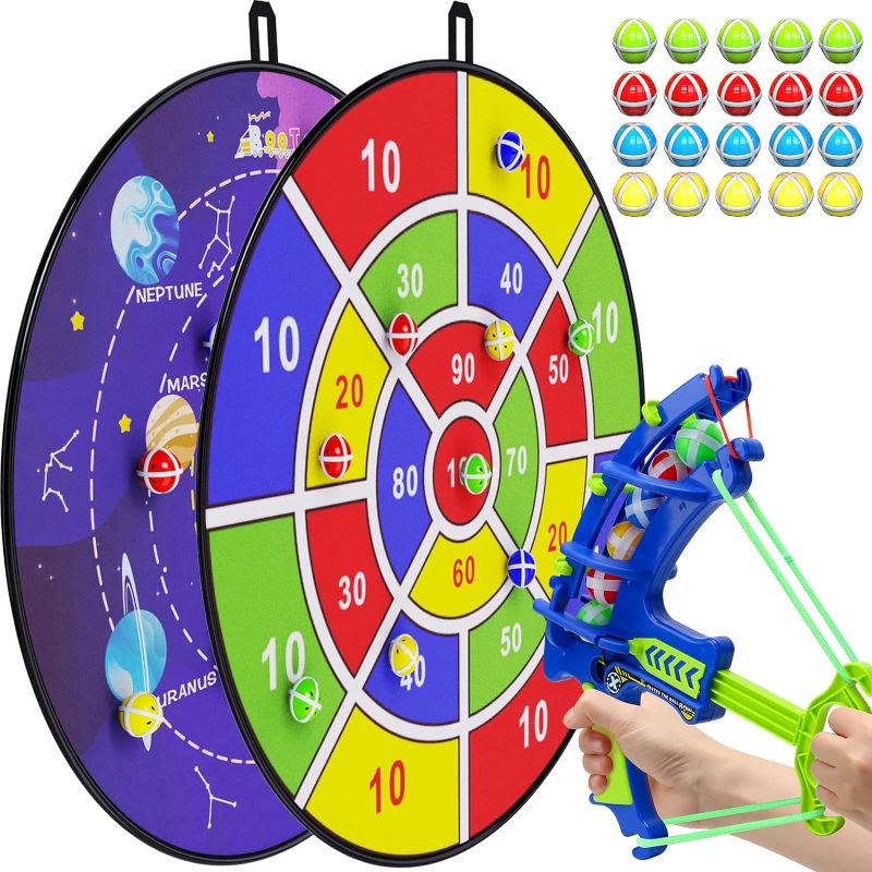 Photo 1 of BooTaa 29" Large Dart Board for Kids, Kids Dart Board with Sticky Balls, Boys Toys, Indoor/Sport Outdoor Fun Party Play Game Toys, Birthday Gifts for 3 4 5 6 7 8 9 10 11 12 Year Old Boys Girls