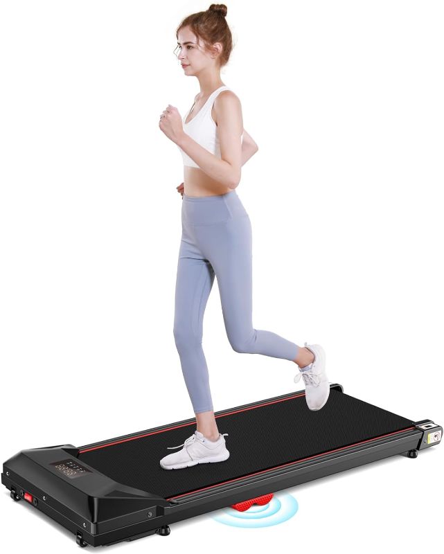 Photo 1 of  ** FOR PARTS** Walking Pad,Under Desk Treadmill,Treadmills for Home,Walking Pad Treadmill Under Desk,320 Lb Capacity Silicone Buffer