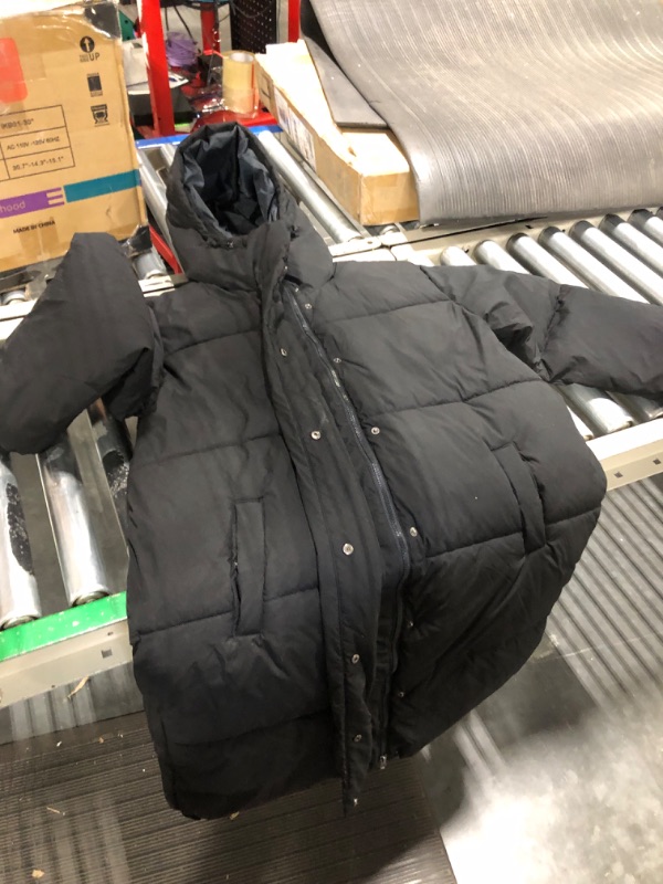 Photo 1 of Amazon Essentials Women's Oversized Long Puffer Jacket (Available in Plus Size) Small Black