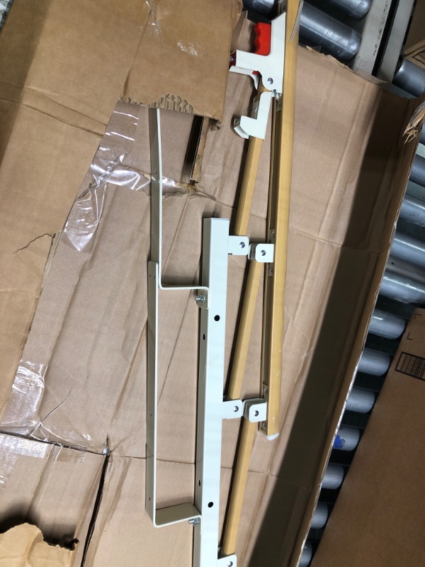 Photo 1 of Bed Rails for Elderly Adults Safety Side Assist Rail Slides Under Mattress Bed Cane Guard Railings for Seniors Disabled Medical Assistive Devices Hospital Fall Prevention Sleep Bumper (27x14) 3 Bars