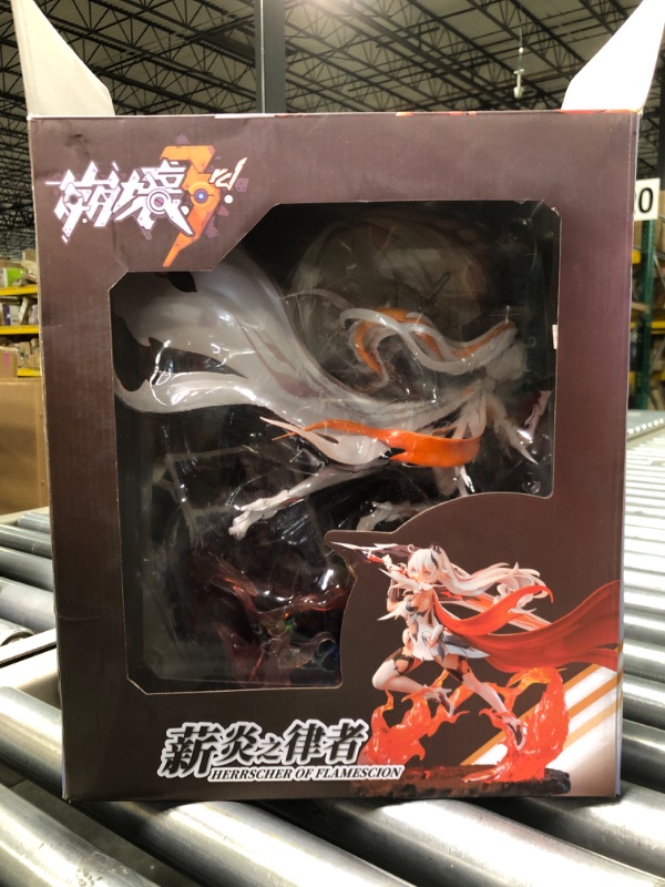 Photo 1 of Anime Figure,Honkai Impact 3rd Kiana Kaslana Figure,Herrscher of Flamescion 1/8 PVC Game Removable Model Anime Girl/9.4 inch