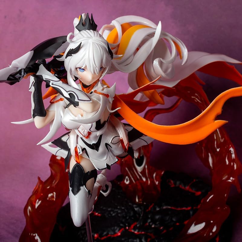 Photo 1 of Anime Figure,Honkai Impact 3rd Kiana Kaslana Figure,Herrscher of Flamescion 1/8 PVC Game Removable Model Anime Girl/9.4 inch