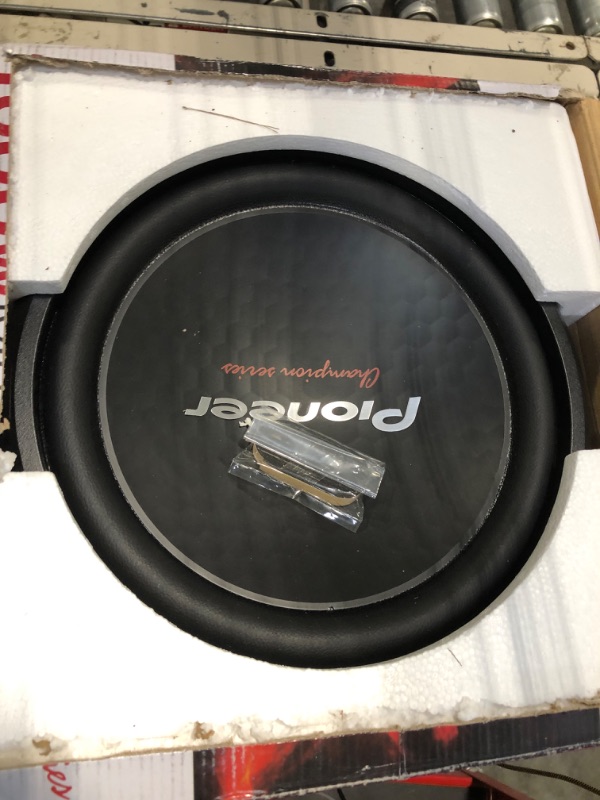 Photo 2 of Pioneer TSW312D4 Champion Series 12" 1500 Watt Dual 4 Ohm Voice Coil DVC Car Subwoofer