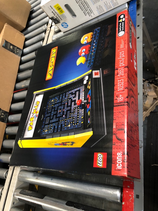 Photo 2 of LEGO Icons PAC-Man Arcade Building Kit, Build a Replica Model of a Classic Video Game, Nostalgic Gift Idea for Fans of Retro Video Games and Retro Décor, Includes PAC-Man, Blinky and Clyde, 10323