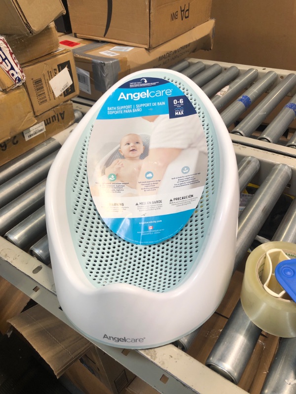 Photo 2 of Angelcare Baby Bath Support (Aqua) | Ideal for Babies Less than 6 Months Old