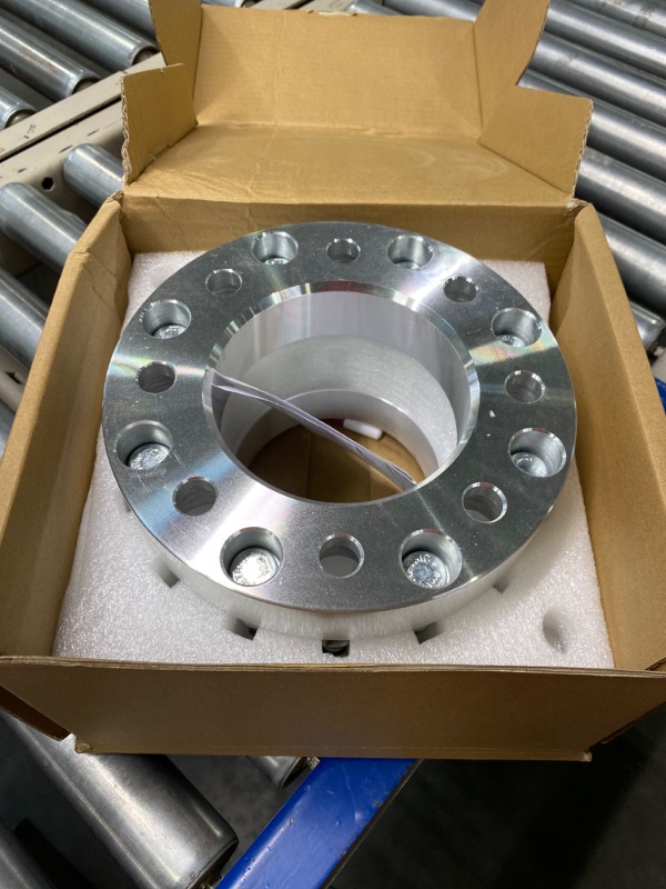 Photo 1 of 8x6.5 to 8x180 Wheel Spacers 1.5"(38mm) Bore 117mm with M14x1.5 Studs for Chevy Silverado 1500 HD 2500 HD 3500 HD Suburban Express Avalanche | GMC Sierra Savana Yukon, 4PCS 8x165.1-8x180 Wheel Adapter