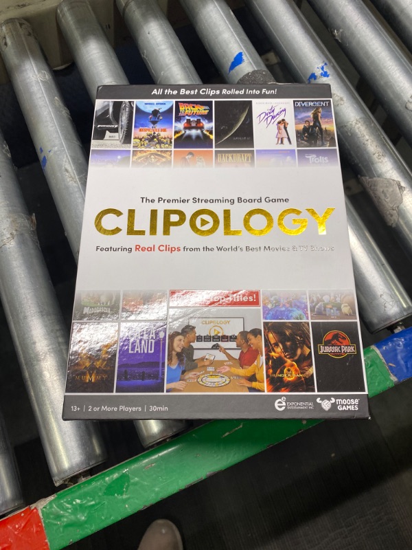 Photo 2 of Clipology Game - The Premier Streaming Board Game Featuring Real Clips From The World's Best Movies & TV Shows | Movie Trivia Game