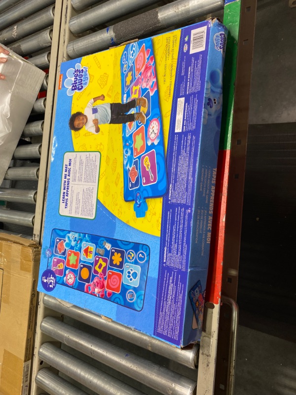 Photo 2 of Blues Clues & You Hop Scotch Activity Mat, Blue (505882-1SOC)