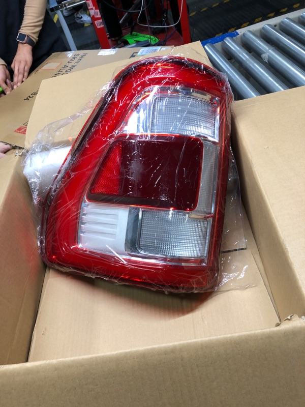 Photo 2 of DanVard LED Left Tail Light Assembly w/Blind Spot (Module Not Included) Compatible with Ford F150 F-150 2021-2023, Rear Driver Side Lamp OE Replacement ML3Z-13405-D ML3Z13405D Left/Driver side