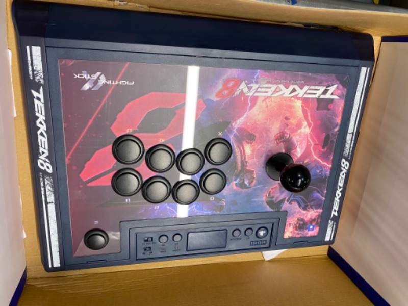 Photo 3 of HORI PlayStation 5 Fighting Stick Alpha (TEKKEN 8 Edition) - Tournament Grade Fightstick for PS5, PS4, PC - Officially Licensed by Sony