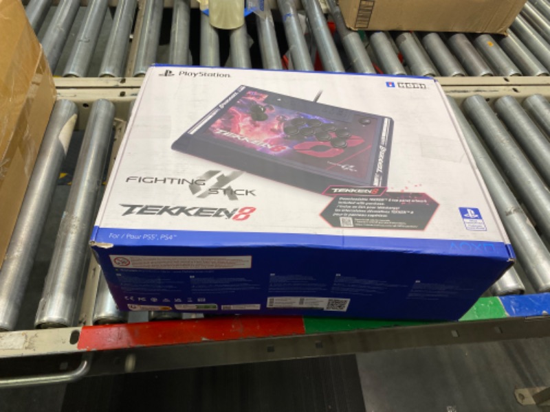 Photo 2 of HORI PlayStation 5 Fighting Stick Alpha (TEKKEN 8 Edition) - Tournament Grade Fightstick for PS5, PS4, PC - Officially Licensed by Sony